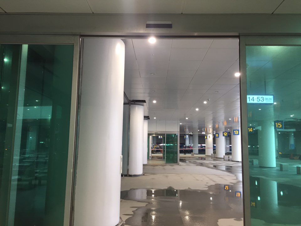 젠세이프(ZENSAFE) , 슬라이딩 자동문, 인천공항 제2여객터미널