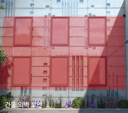 건물 외벽 보안